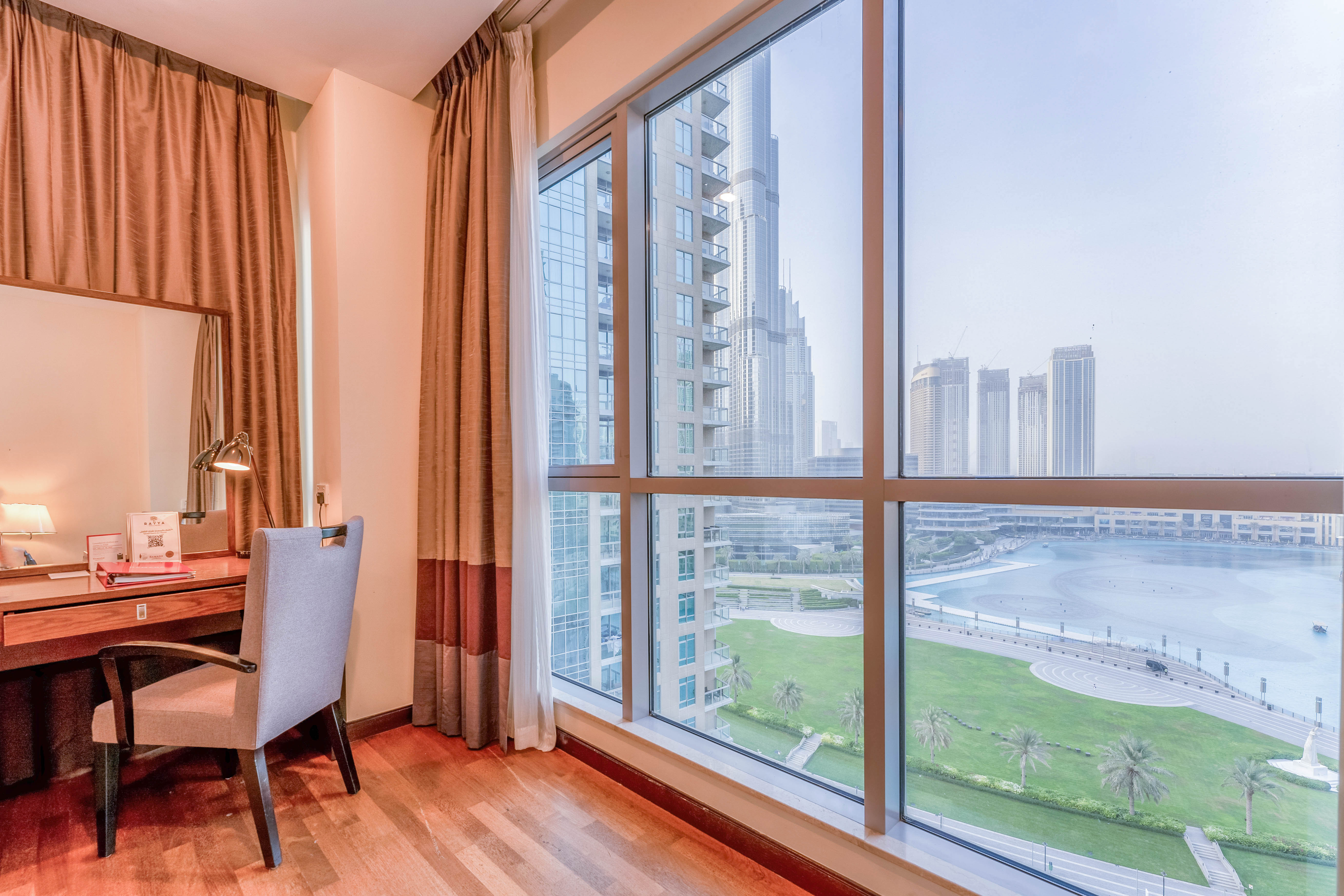 Guest room at the Ramada by Wyndham Downtown Dubai in Dubai, Other than US/Canada